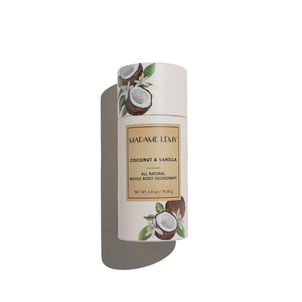 Madame Lemy Coconut & Vanilla Whole Body Stick Deodorant