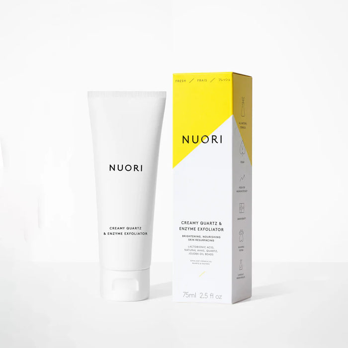 CREAMY QUARTZ & ENZYME EXFOLIATOR